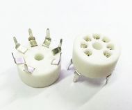 7 Pin Ceramic PCB Mount Socket
